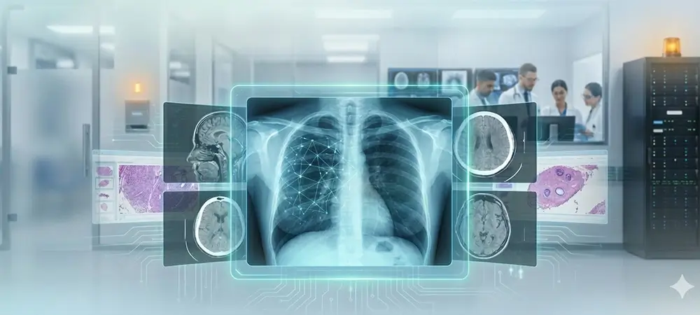 AI-enabled Medical Image Interpretation in Regulated Healthcare Environments