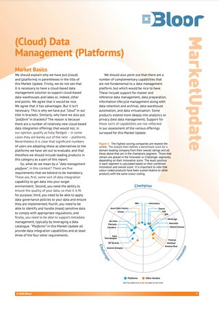 How Do I Choose A Cloud Data Management Platform?