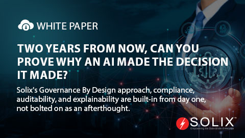 Two years from now, can you prove why an AI made the decision it made?