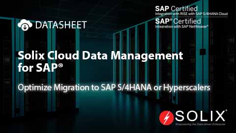 Solix Cloud Data Management for SAP®
