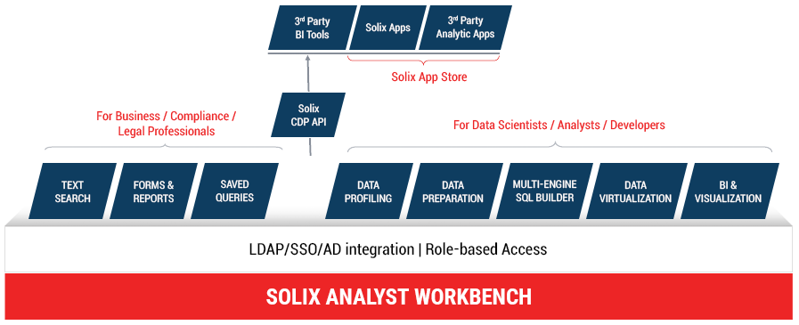 Solix Common Data Platform - Governance Workbench