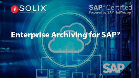 Enterprise Archiving for SAP<sup>®</sup>