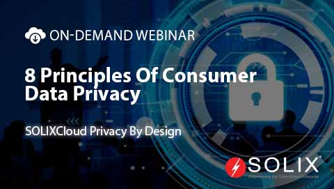 8 Principles Of Consumer Data Privacy