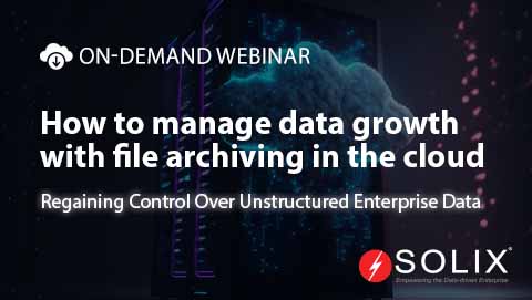 How to manage data growth with file archiving in the cloud