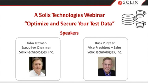Optimize and secure your test data