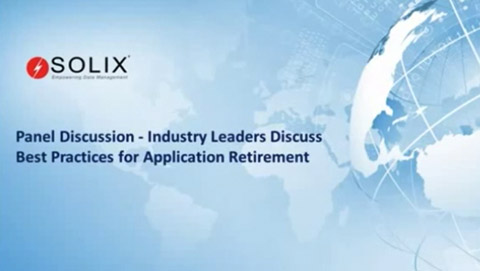 Industry Leaders Discuss Best Practices for Application Retirement