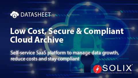 Low Cost, Secure & Compliant File Archiving On The Cloud