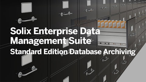 Solix Enterprise Data Management Suite – Standard Edition Database Archiving